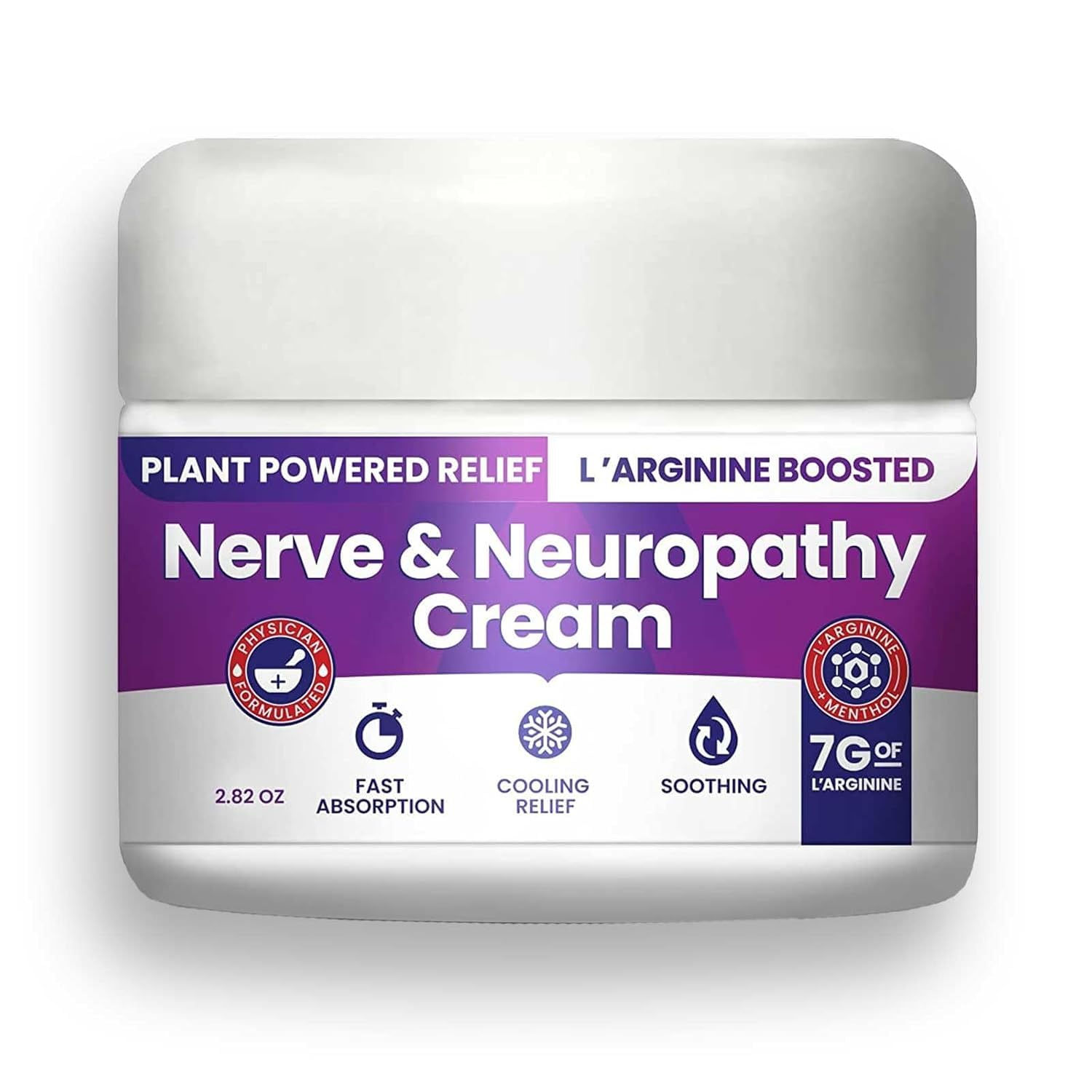 Nerve and Neuropathy Cream – Plant Powered Relief for Foot Hands Legs Toes Inclu