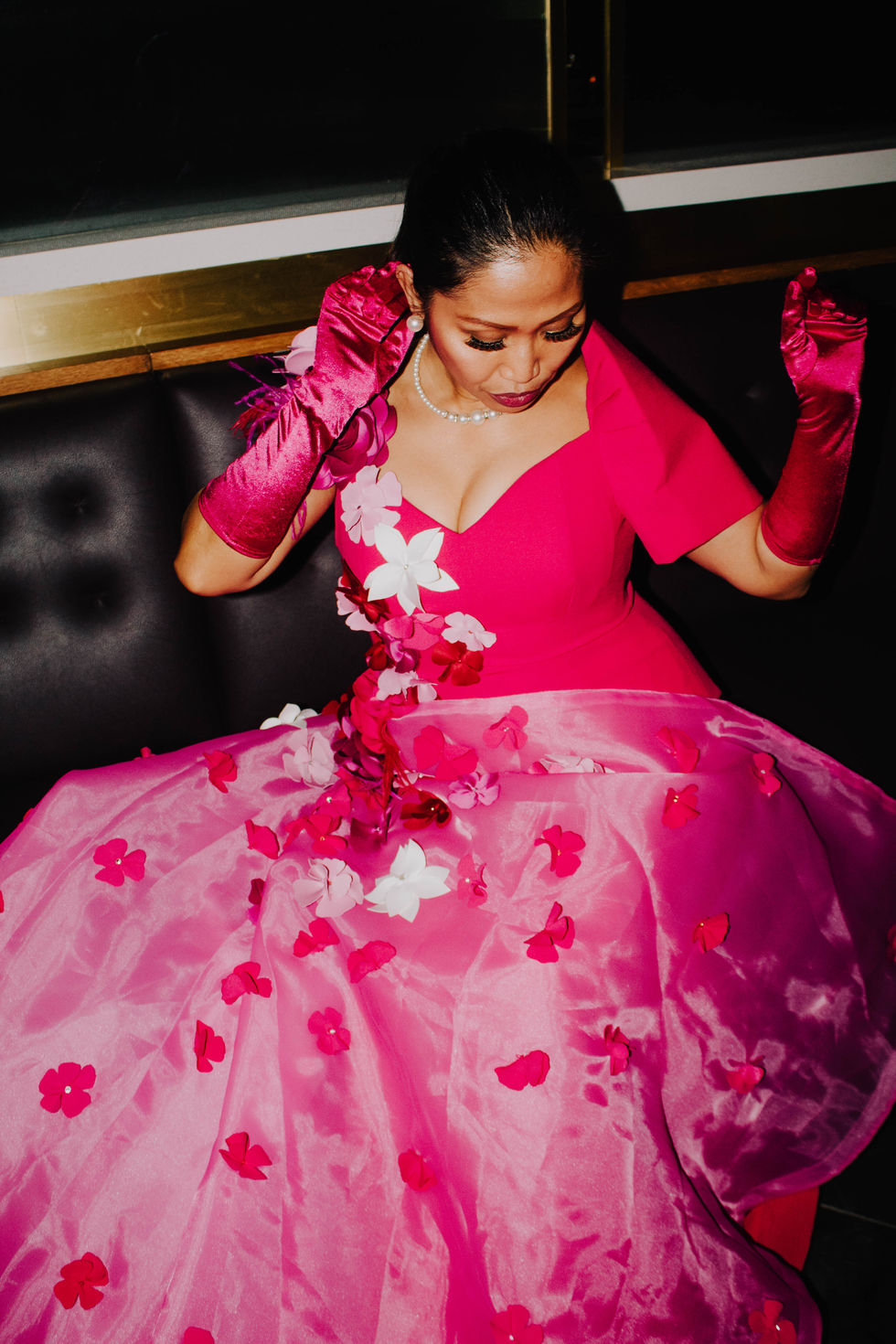 Naneth in pink.
February 2023.