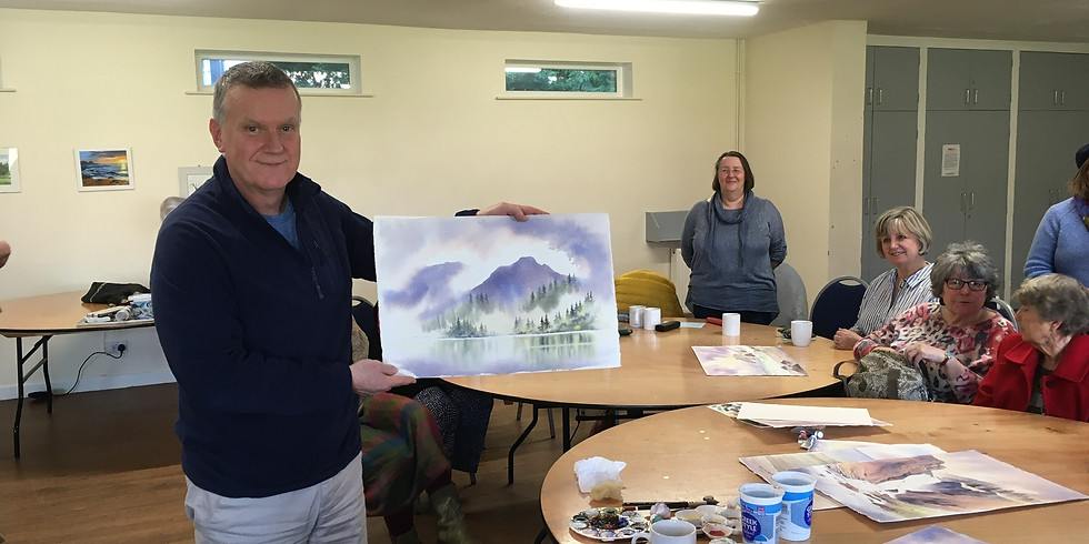 Water colour painting afternoon