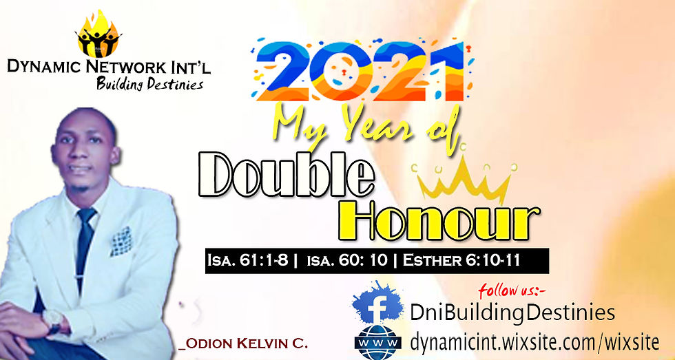 2021 My Year of Double Honour