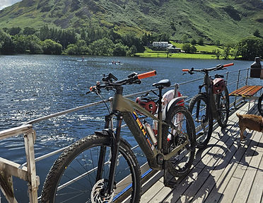 CUBE EBIKES ON ULLSWATER STEAMERS