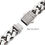Thumbnail: Miami Cuban Chain Bracelet with Precision Set CZ