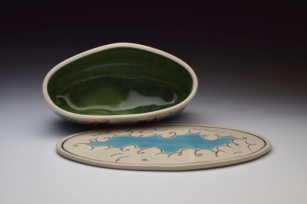 Thumbnail: Rainbow Butter Dish