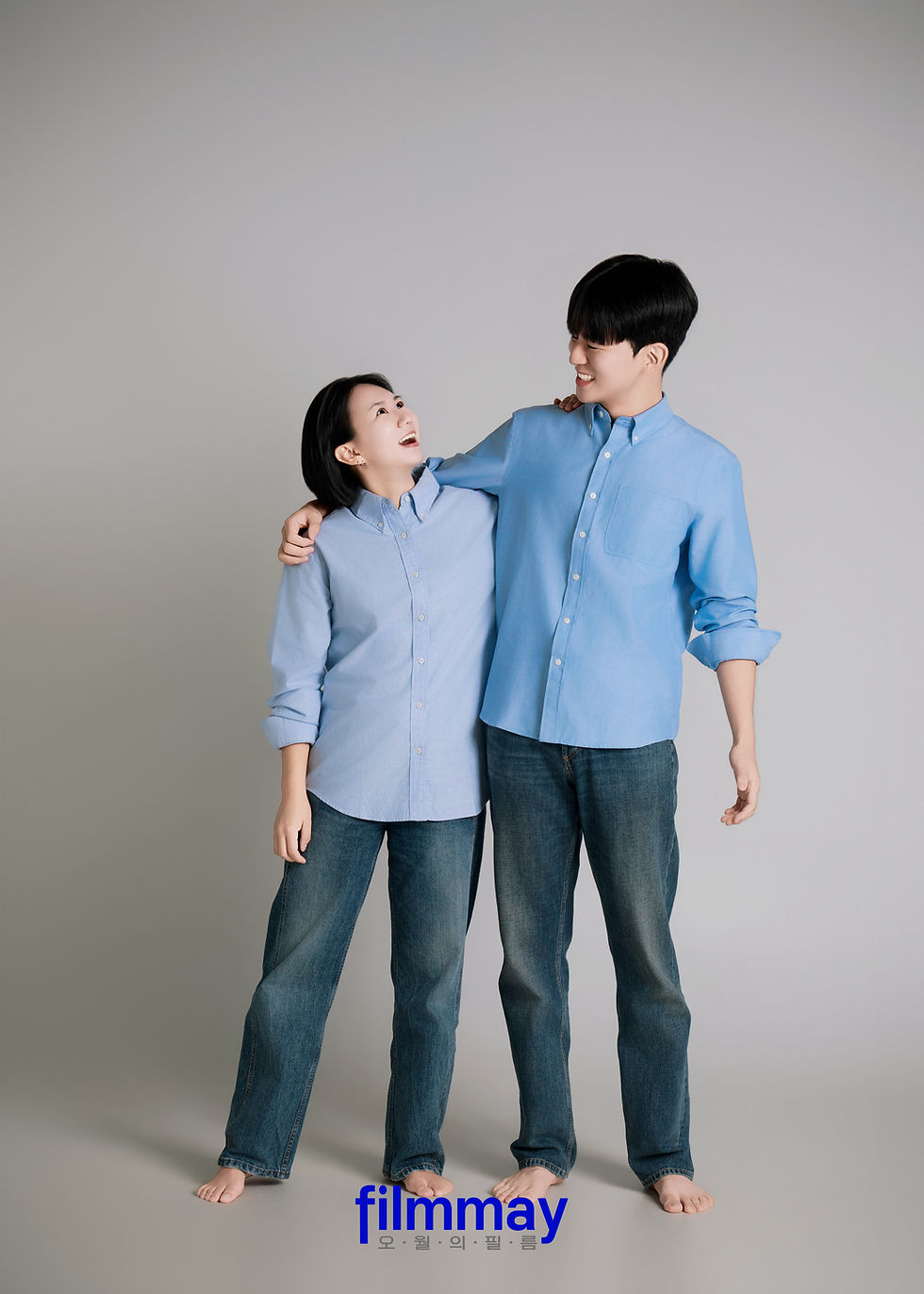 대구가족사진잘찍는 곳에서 촬영한 남매의모습
