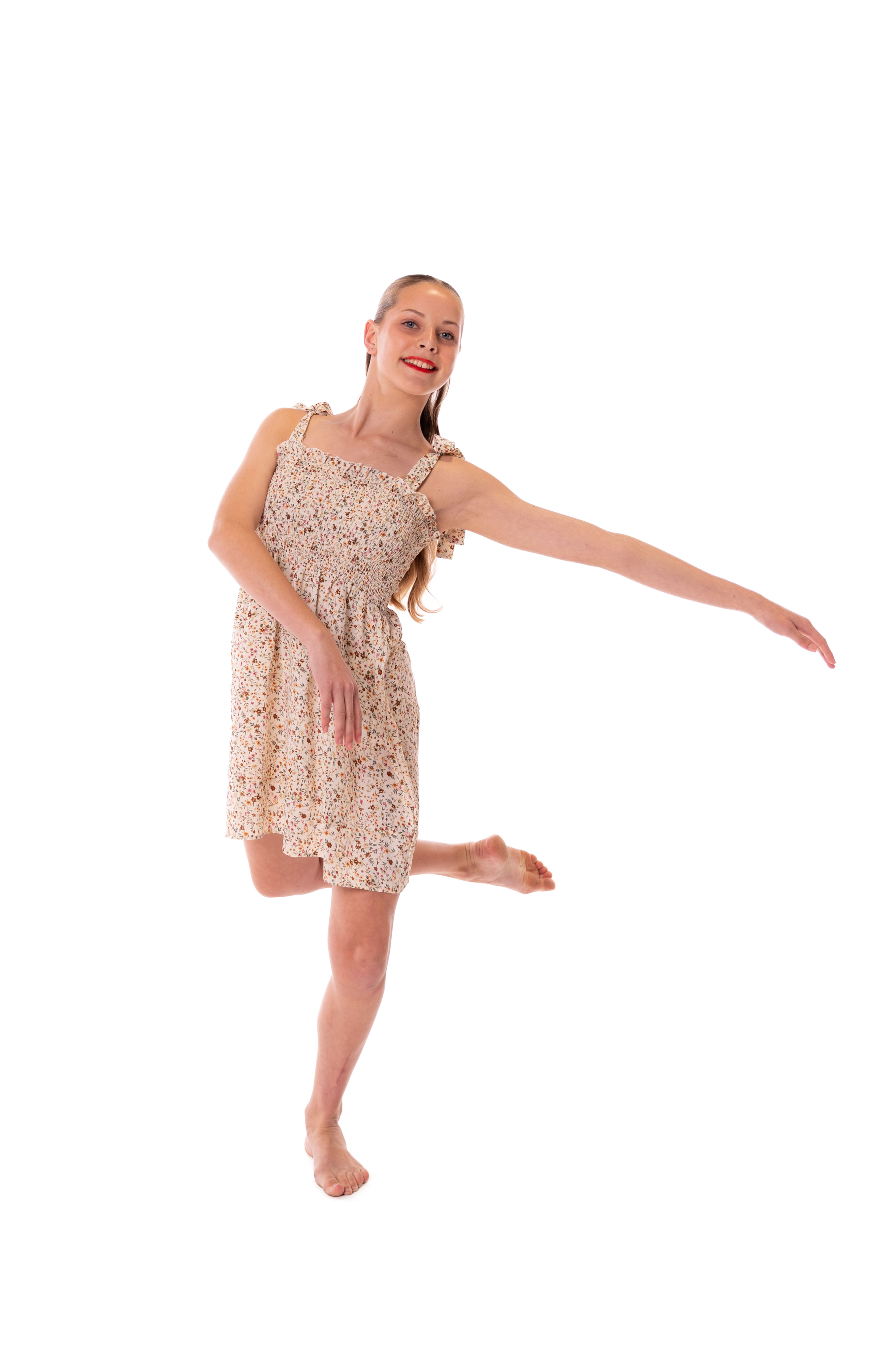 Floral Tie Up dresses