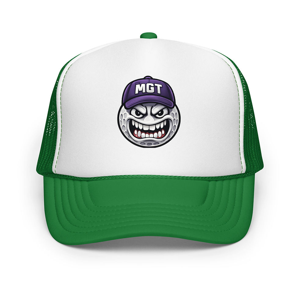 Thumbnail: Foam trucker hat  "Classic Game Face"