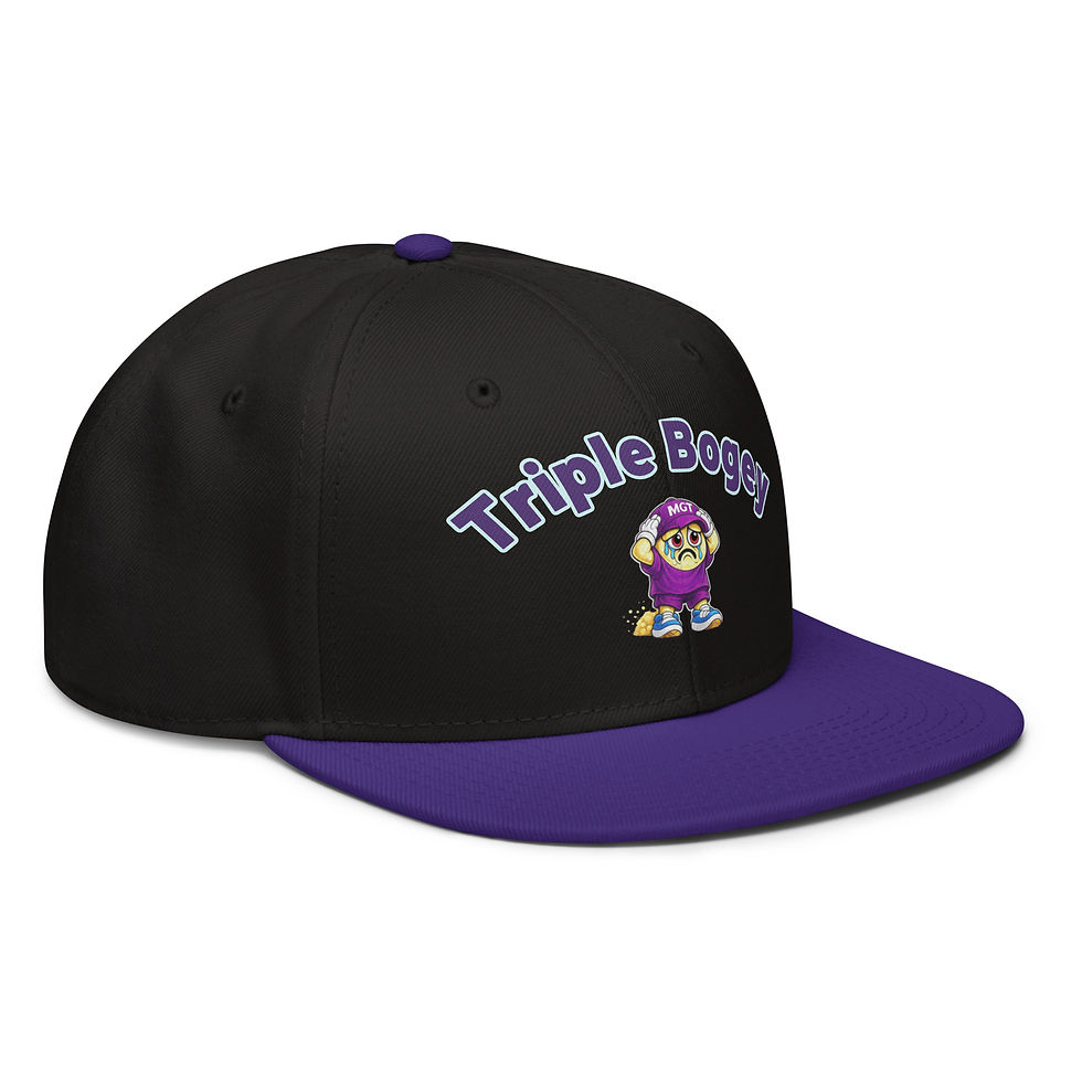 Thumbnail: Snapback Hat "Triple Bogey" Sale