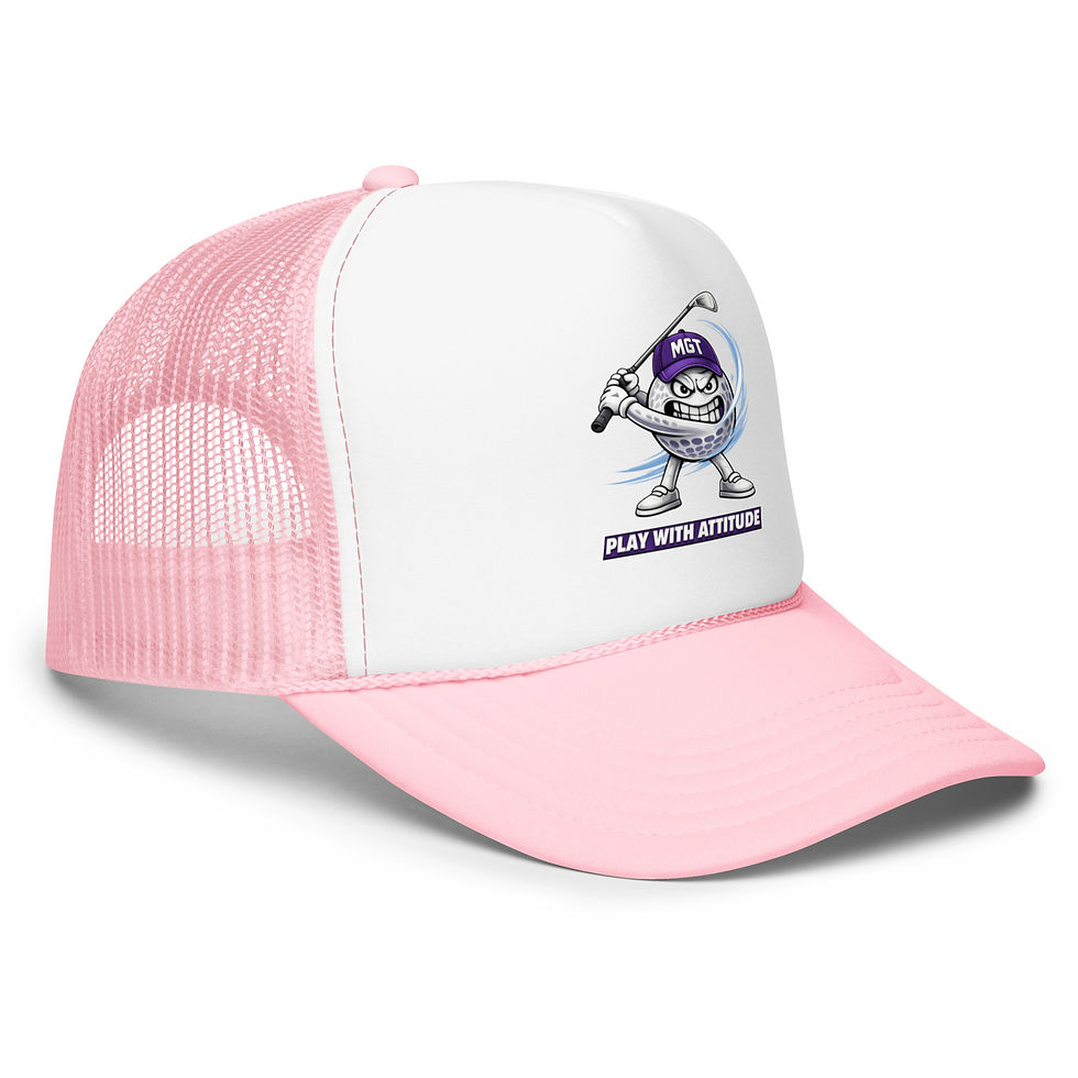 Thumbnail: Foam trucker hat  "Play with Attitude Slice"