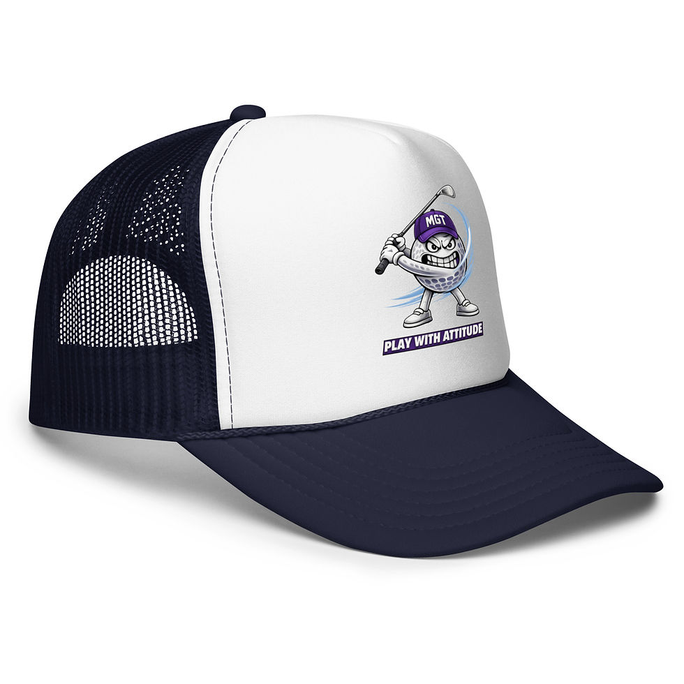 Thumbnail: Foam trucker hat  "Play with Attitude Slice"