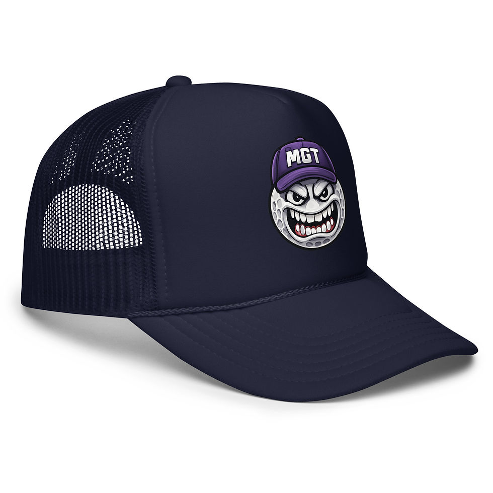 Thumbnail: Foam trucker hat  "Classic Game Face"