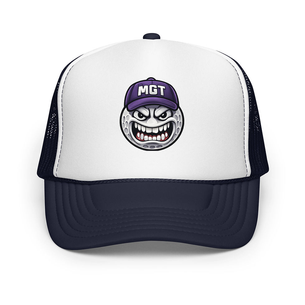 Thumbnail: Foam trucker hat  "Classic Game Face"