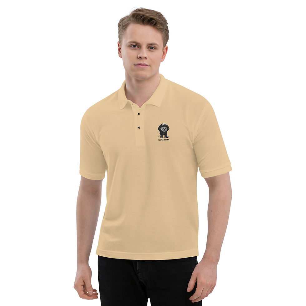 Thumbnail: Men's Premium Polo  "Triple Bogey"