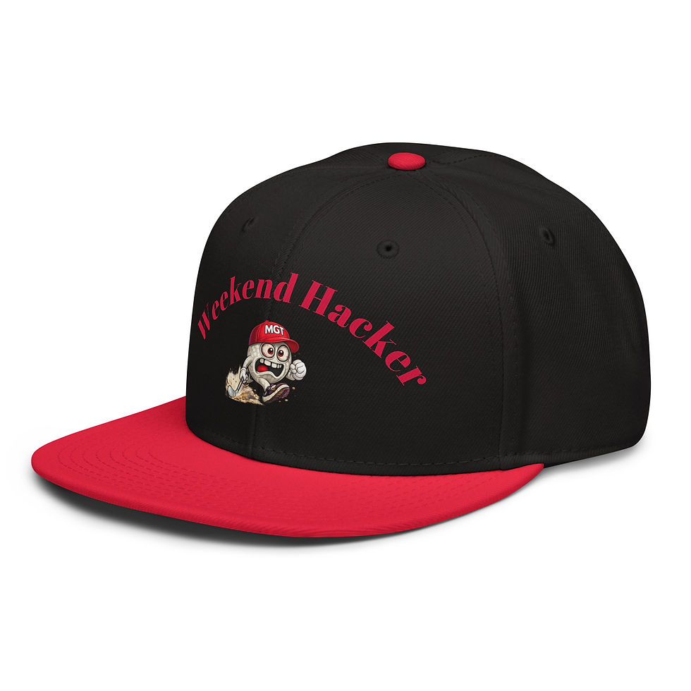Thumbnail: Snapback Hat "Weekend Hacker" Sale