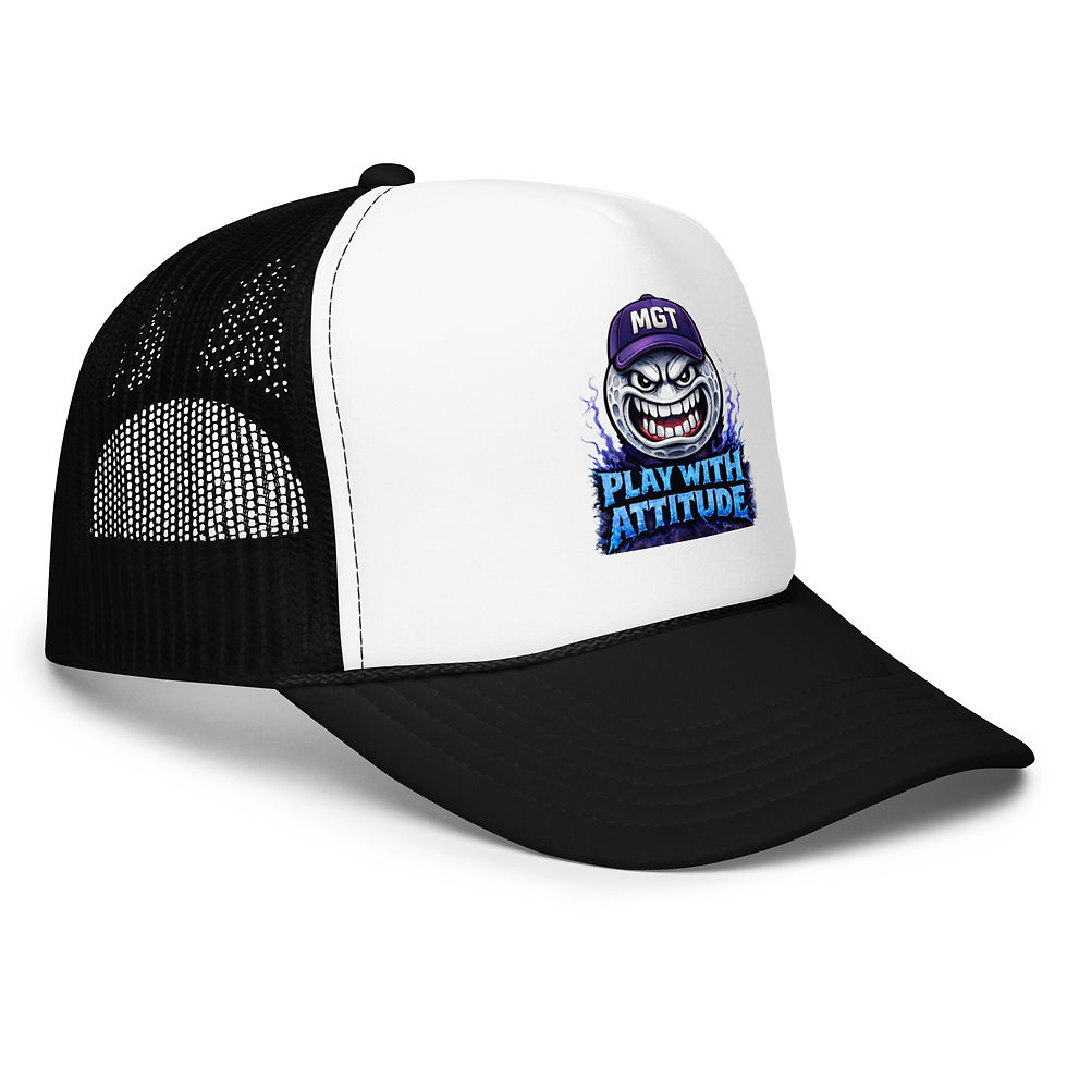Thumbnail: Foam trucker hat  "Classic Game Face"