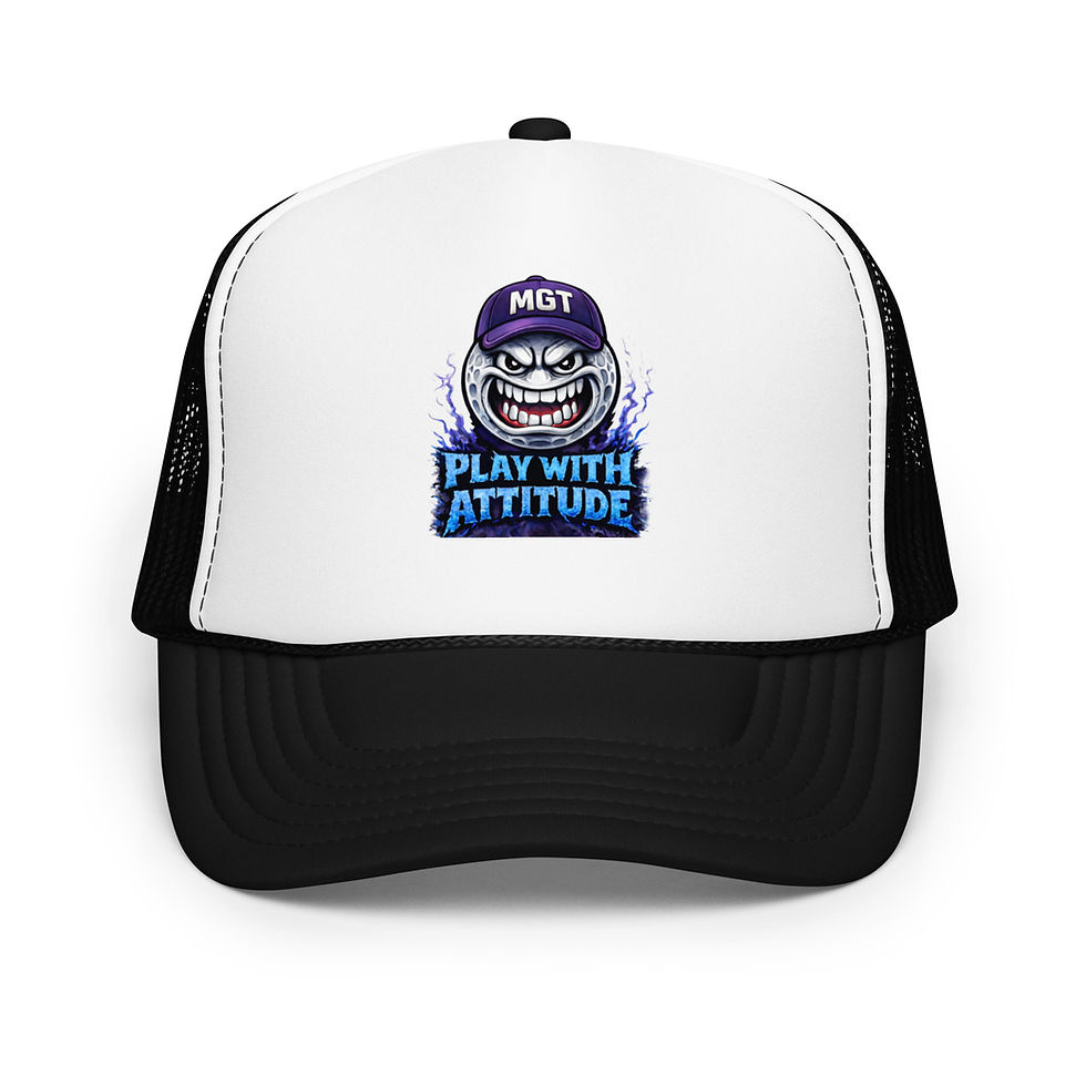 Thumbnail: Foam trucker hat  "Classic Game Face"