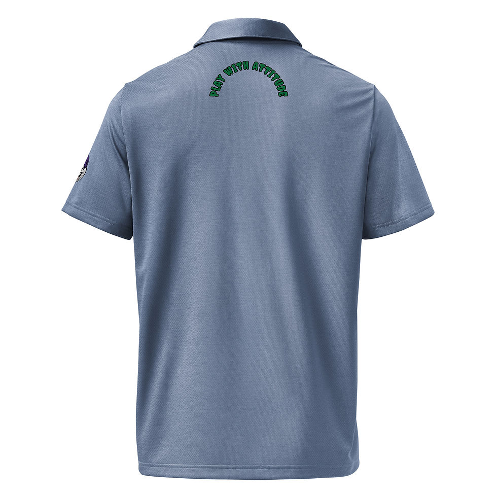 Thumbnail: adidas space-dyed polo