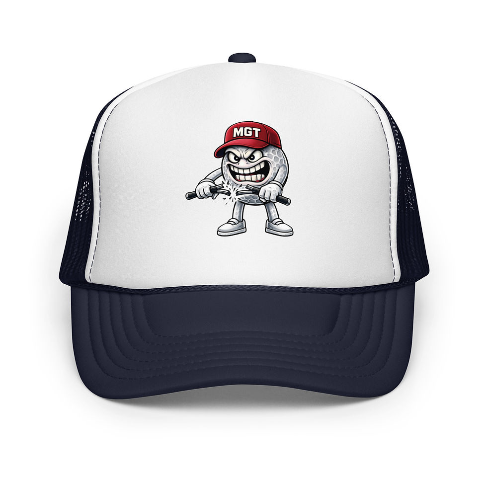 Thumbnail: Foam trucker hat  " I'm Done Attitude"