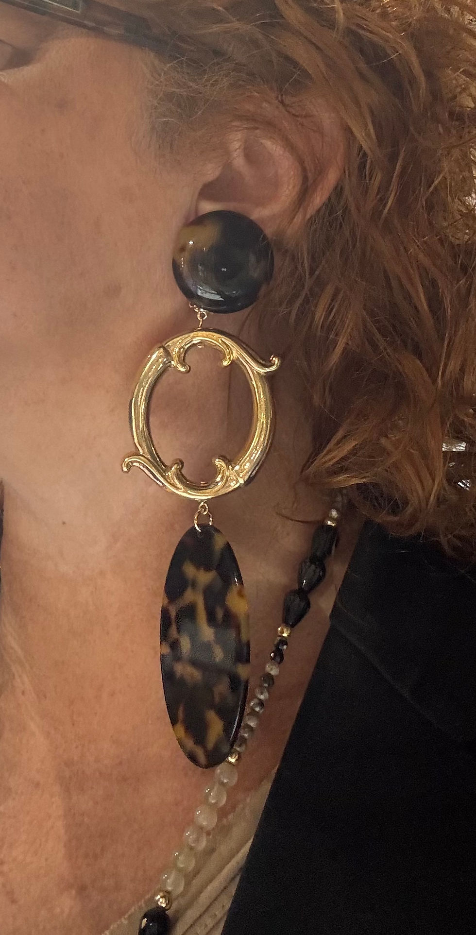 Miniature : Francine Bramli boucles d’oreilles clips Vion L