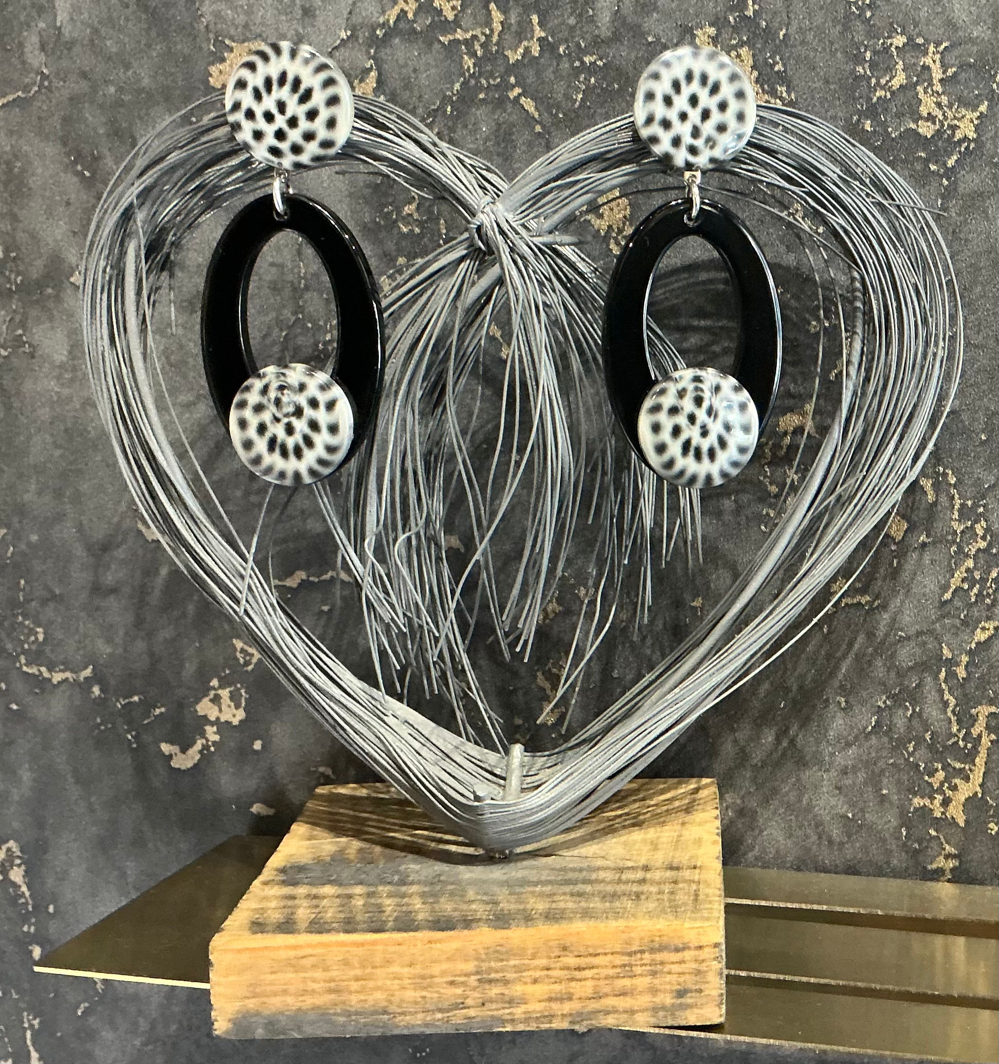 Francine Bramli boucles d’oreilles clips Énora