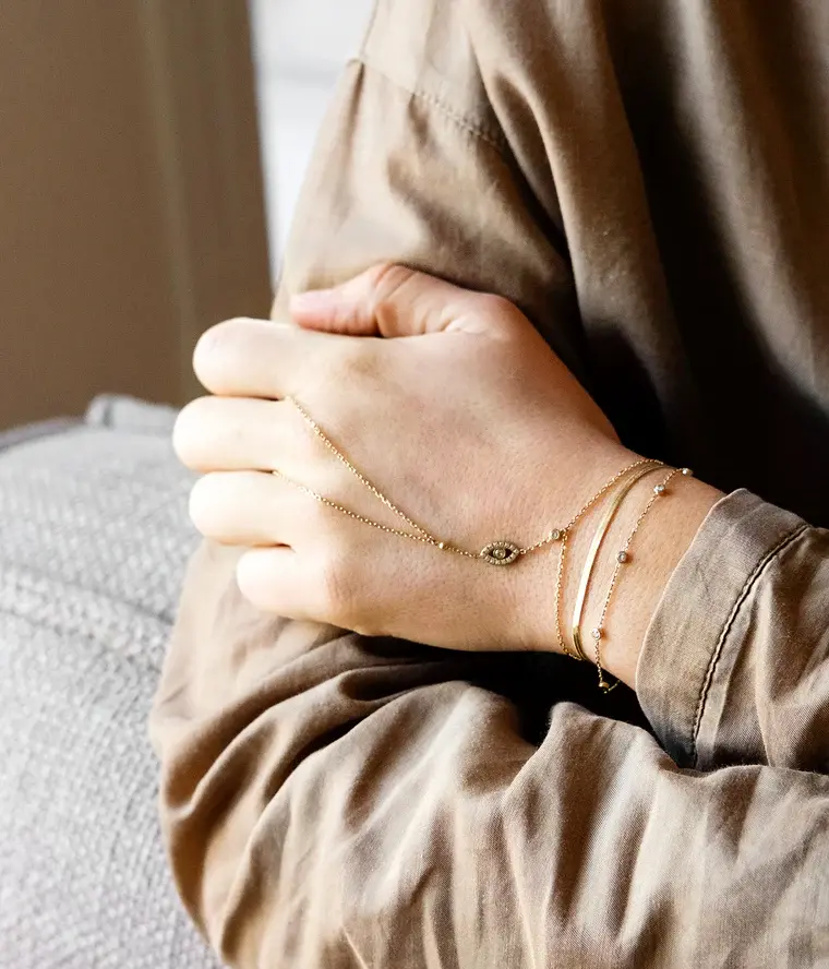 Miniature : Zag bijou de main Gipsa