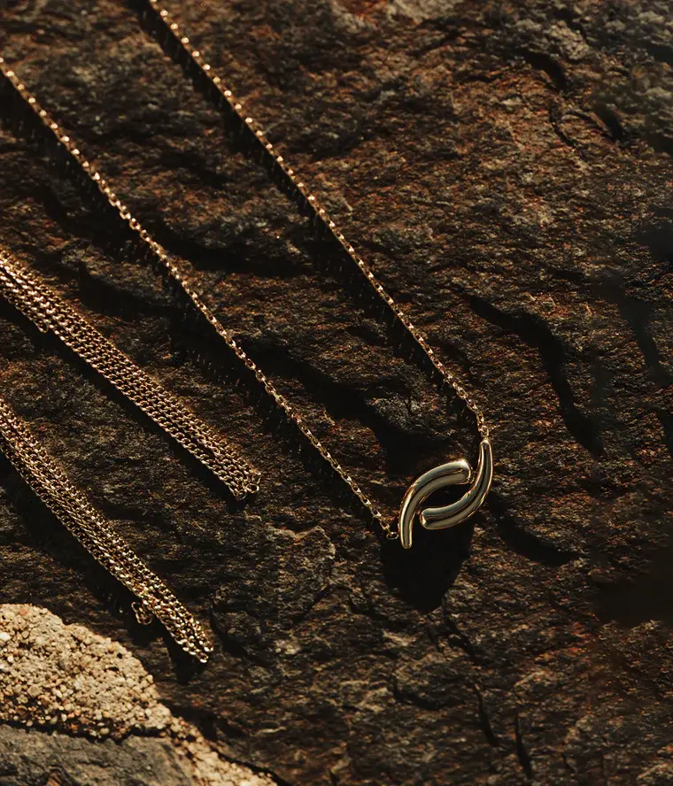 Miniature : Zag collier Charis