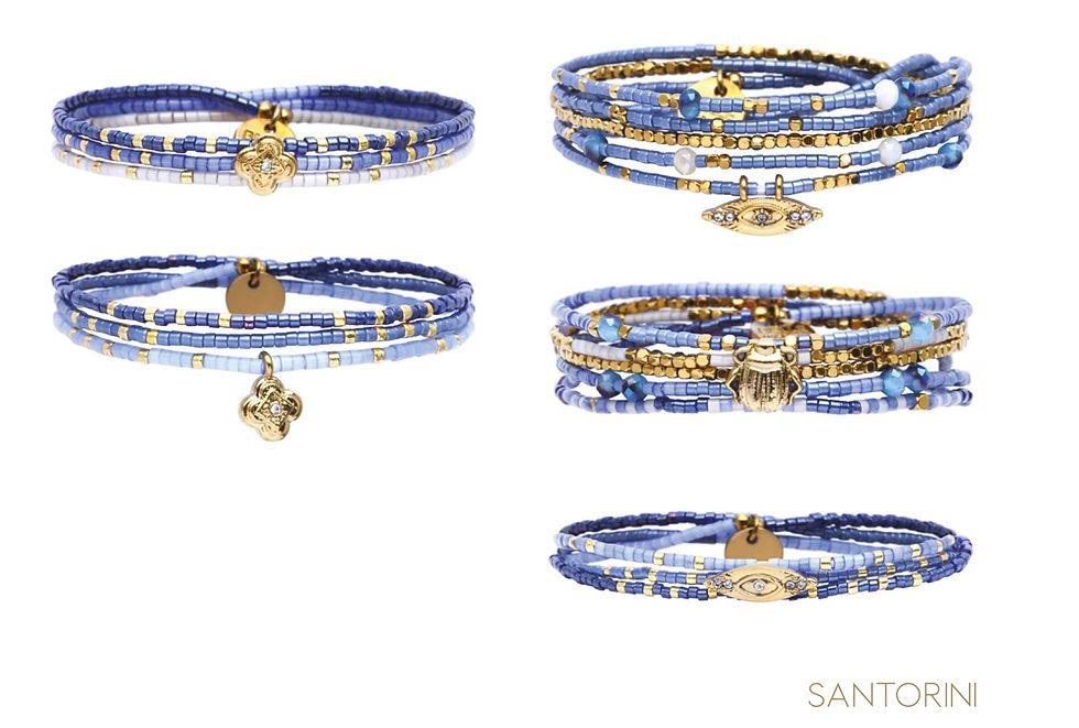 Miniature : Belle mais pas que bracelet Noha œil 3 tours