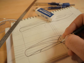 Dessin couteau nantais