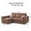Thumbnail: Sofa J020 3Seater+Stool