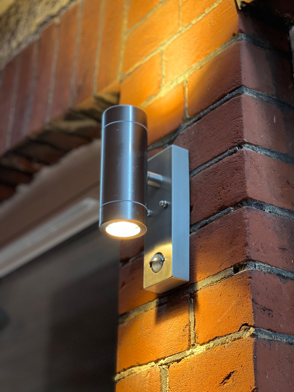 Sensor lighting.