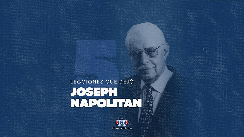 Lecciones que dejó Joseph Napolitan