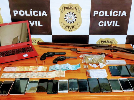 Operação prende 10 pessoas em Piratini