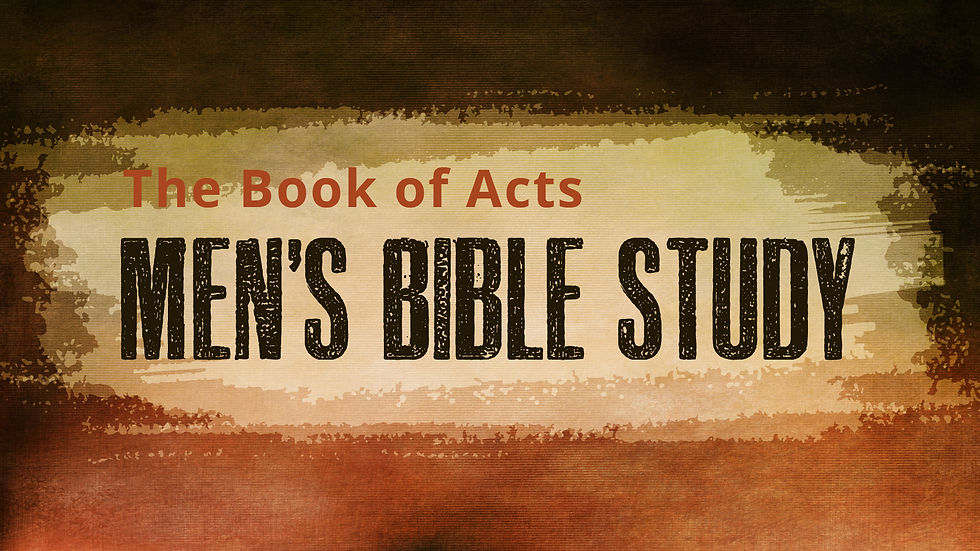 Men's Bible Study