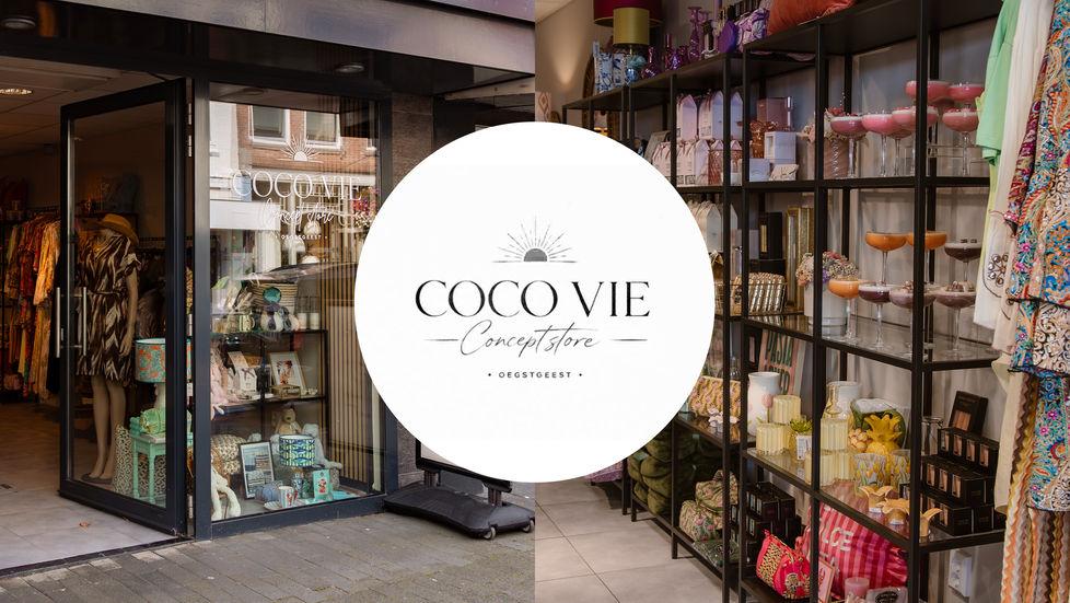 Winkel met cadeauartikelen, kleding en woonaccessoires op De Kempenaerstraat in Oegstgeest