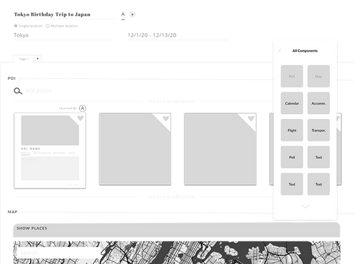 Initial Wireframes