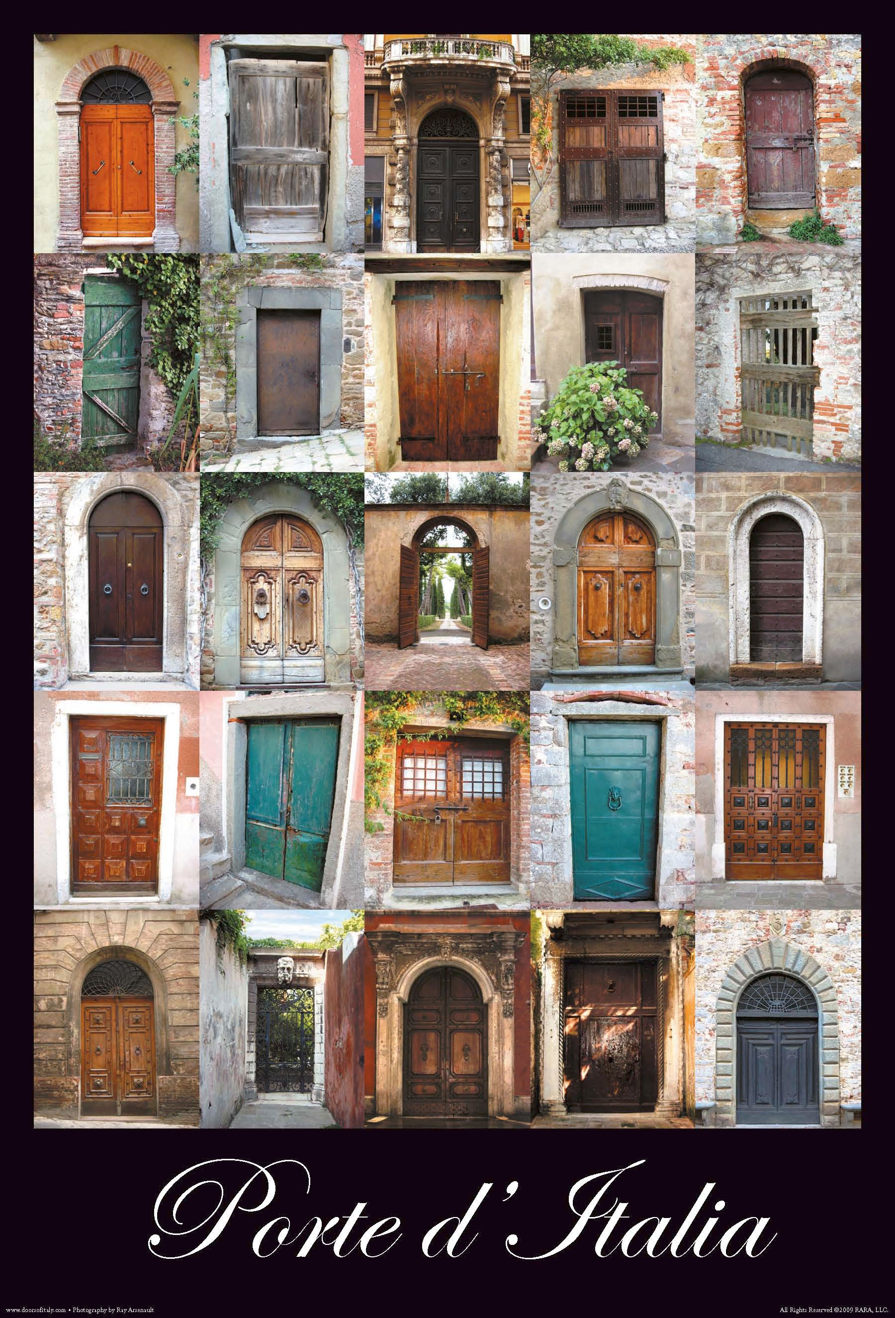 Porte d‘Italia - Italian - Large – 18″ x 26.5″