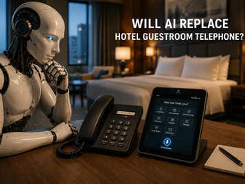 WILL AI REPLACE HOTEL GUESTROOM TELEPHONE