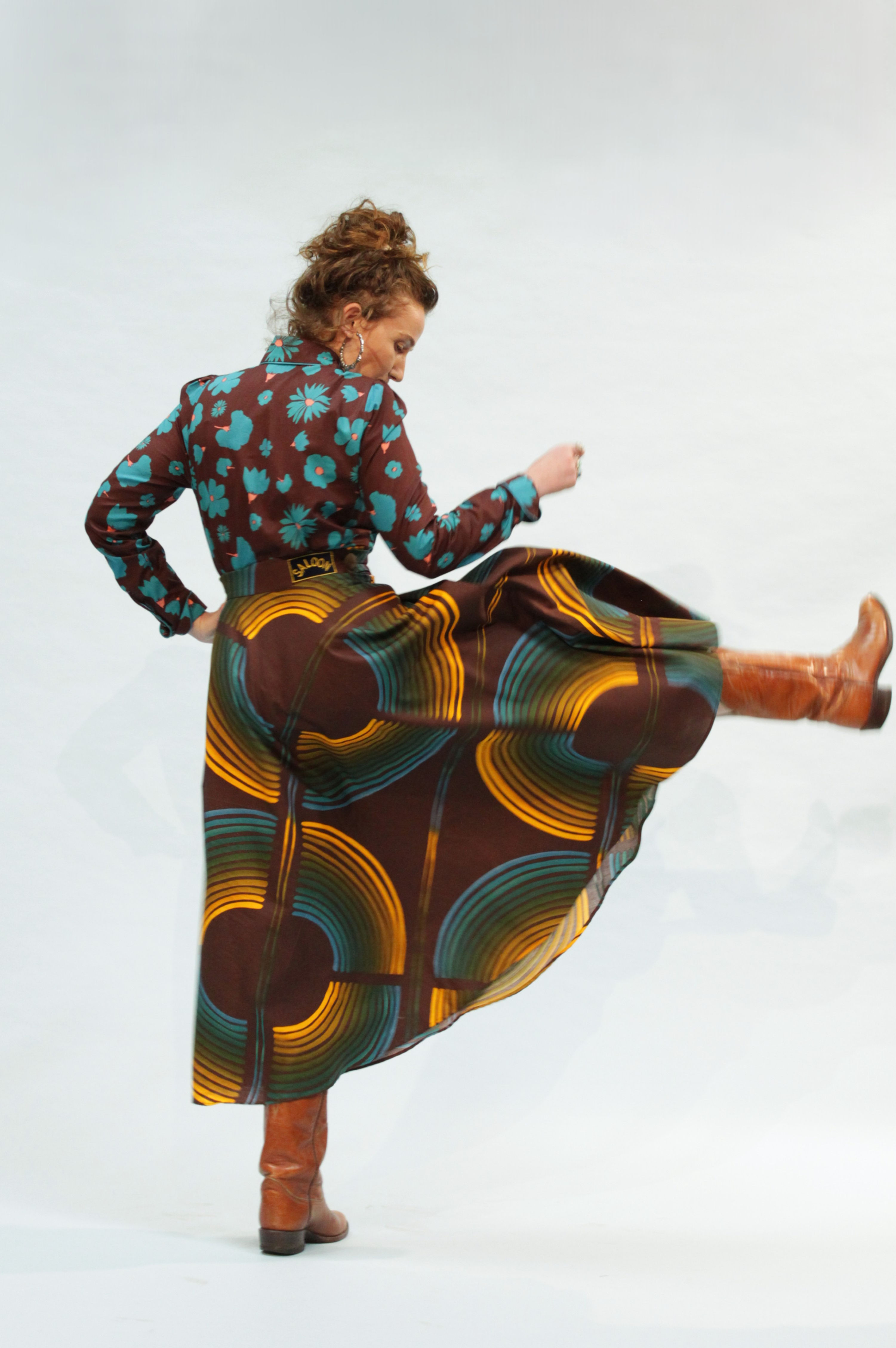 RAINBOW TRUFFLE CAROUSEL SKIRT