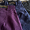 Thumbnail: BLUE VELVET WIDE TROUSERS