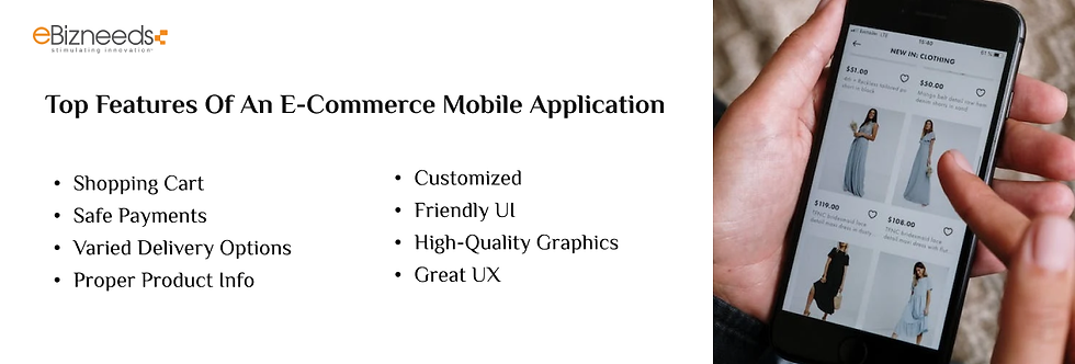 Top Types of Ecommerce App Development