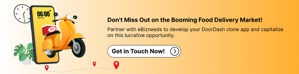 Cost to Develop an App like DoorDash