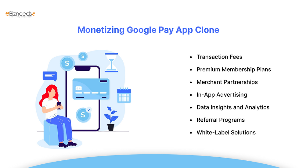Monetizing Google Pay App Clone