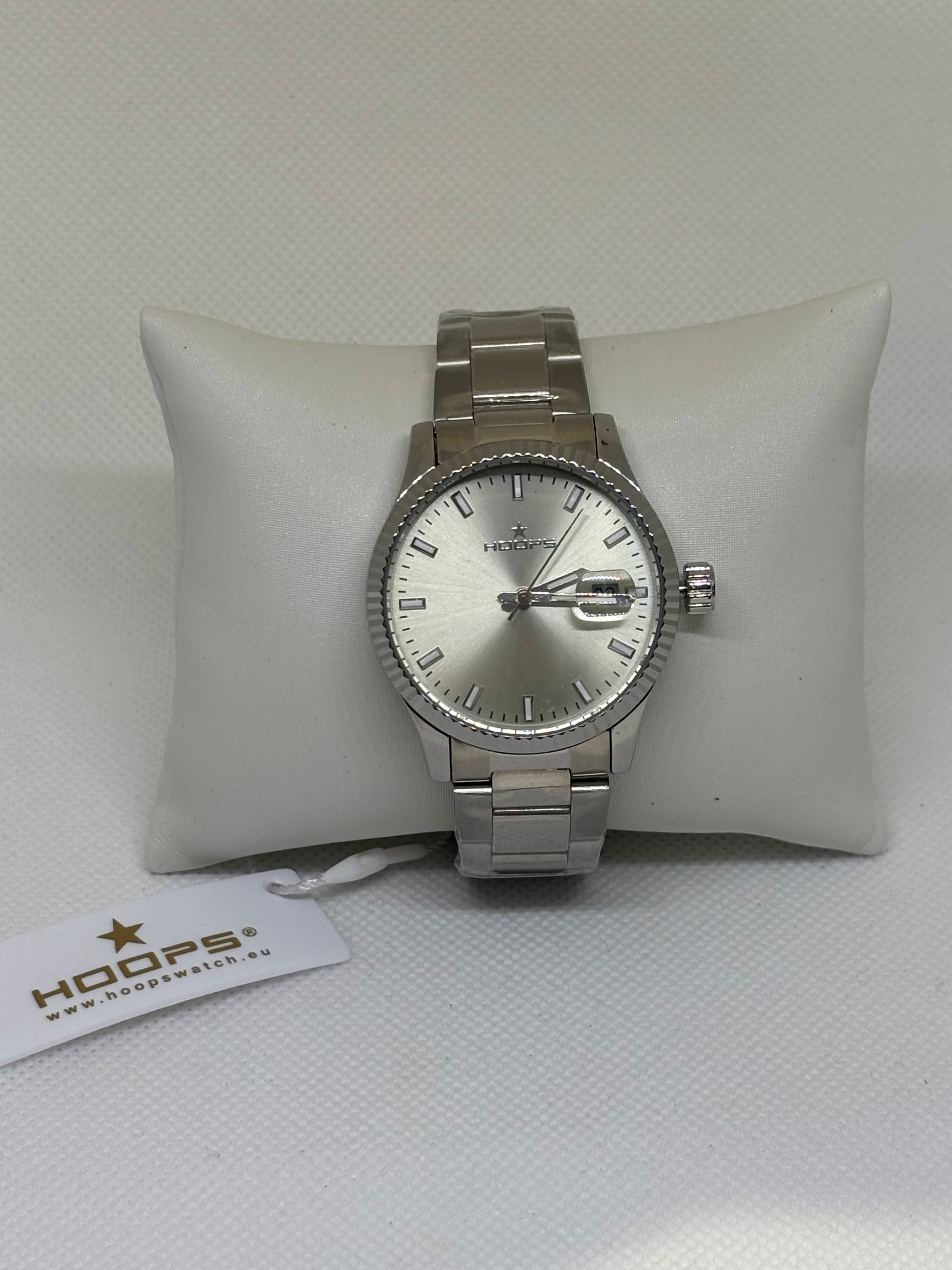 Orologio Hoops – Collezione Classic Date Steel & Silver