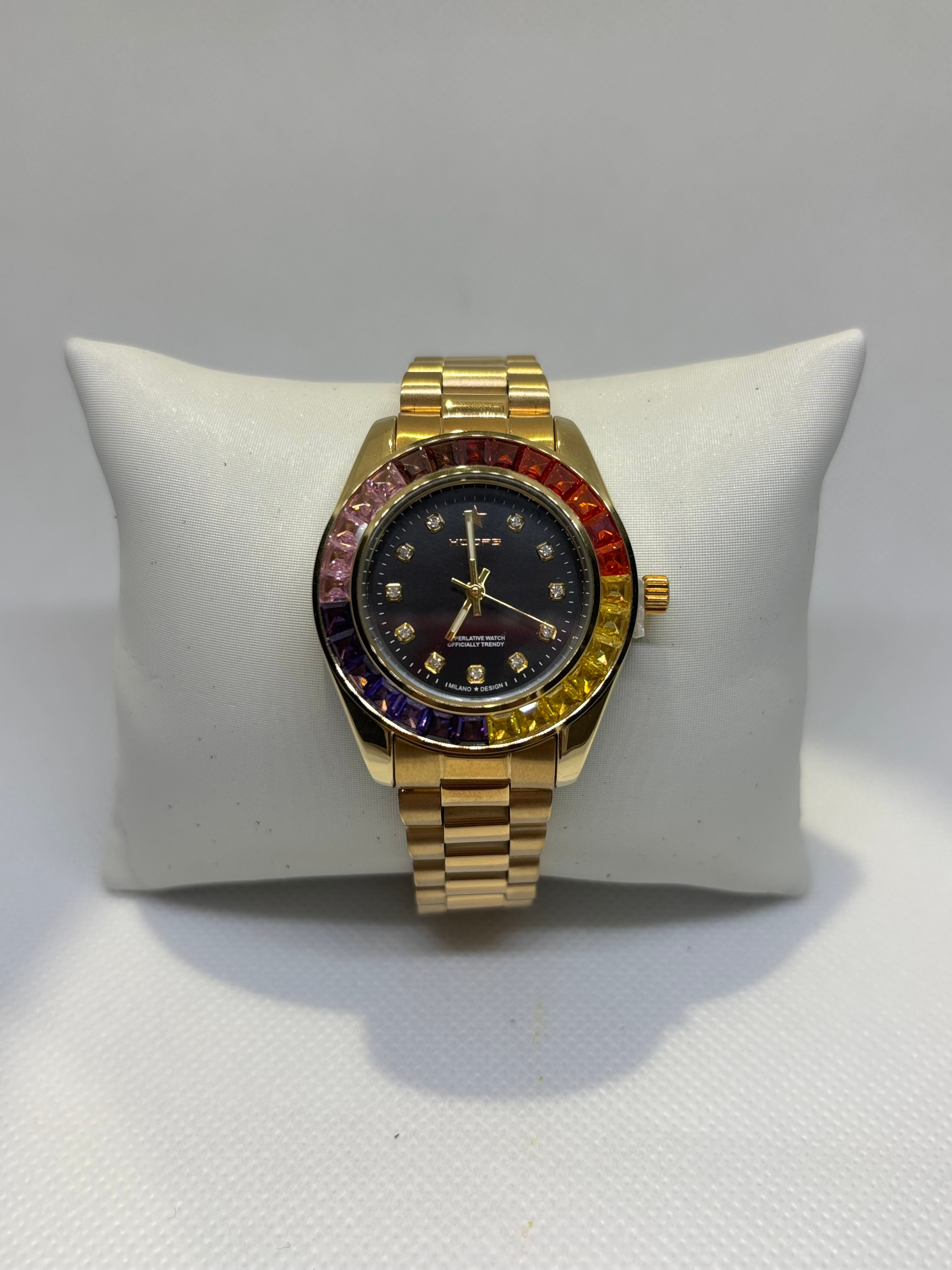 Orologio Donna Hoops – Collezione Luxury Rainbow