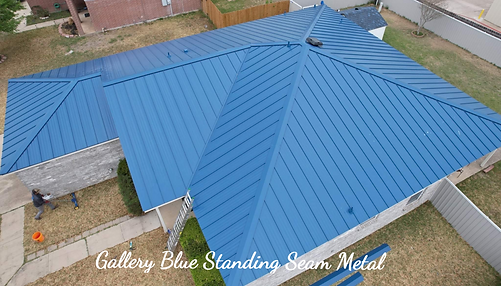 Gallery Blue Standing Seam