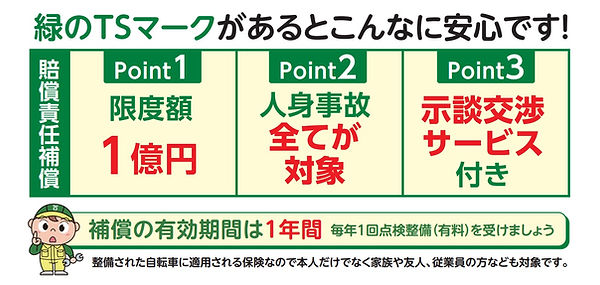 TSマーク緑の詳細