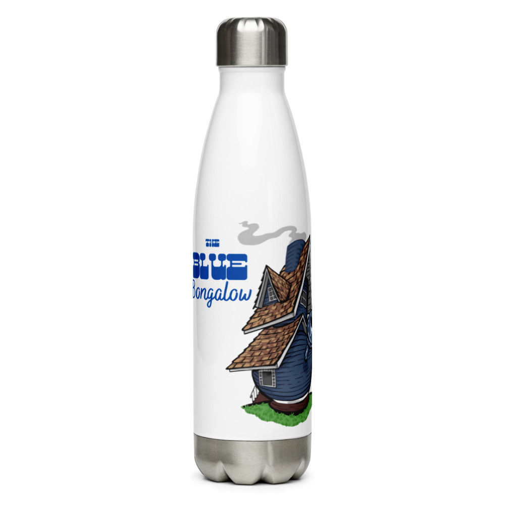 Blue Bongalow Stainless Steel Water Bottle