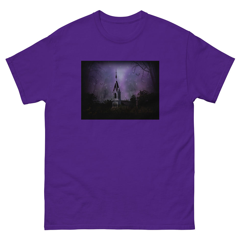 Thumbnail: Tracie Hutson Dark Steeple classic tee