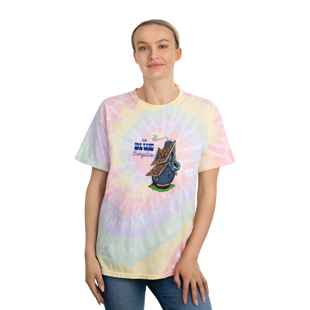 Blue Bongalow Tie-Dye Tee, Spiral