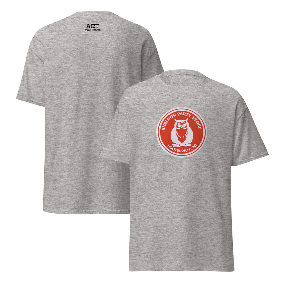 Thumbnail: Sheldon Light Color classic tees Red Logo