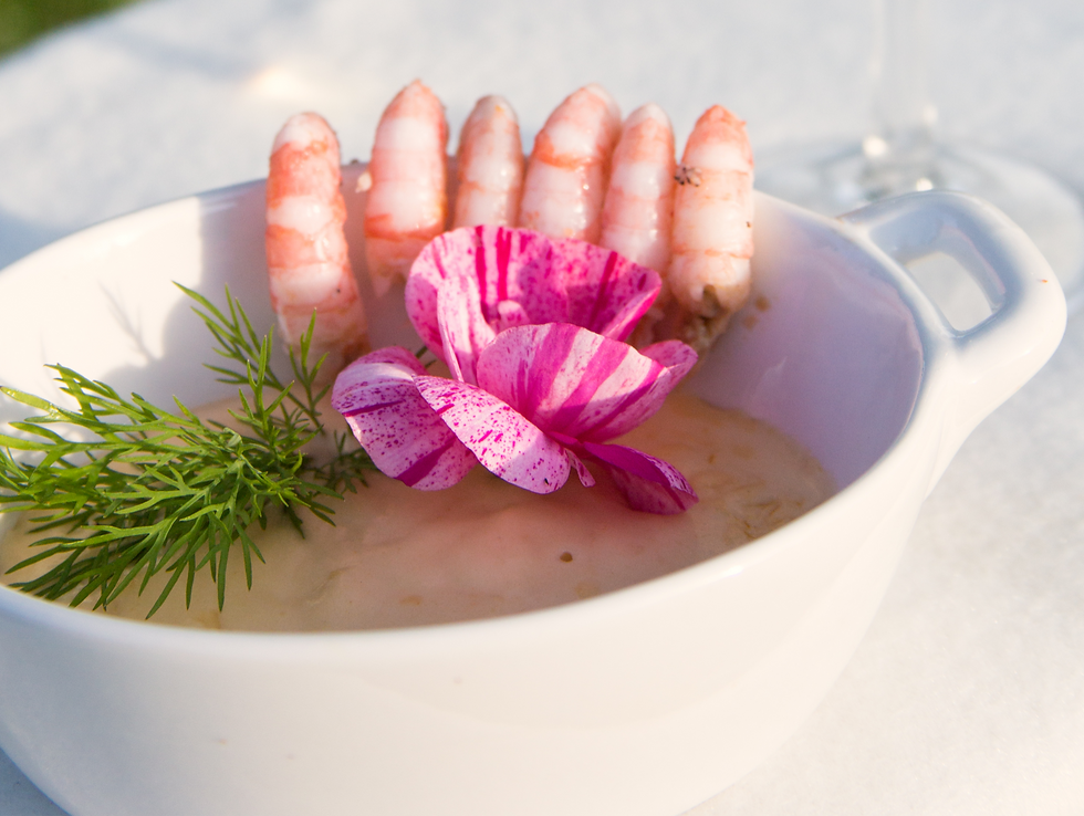 Lobster soup